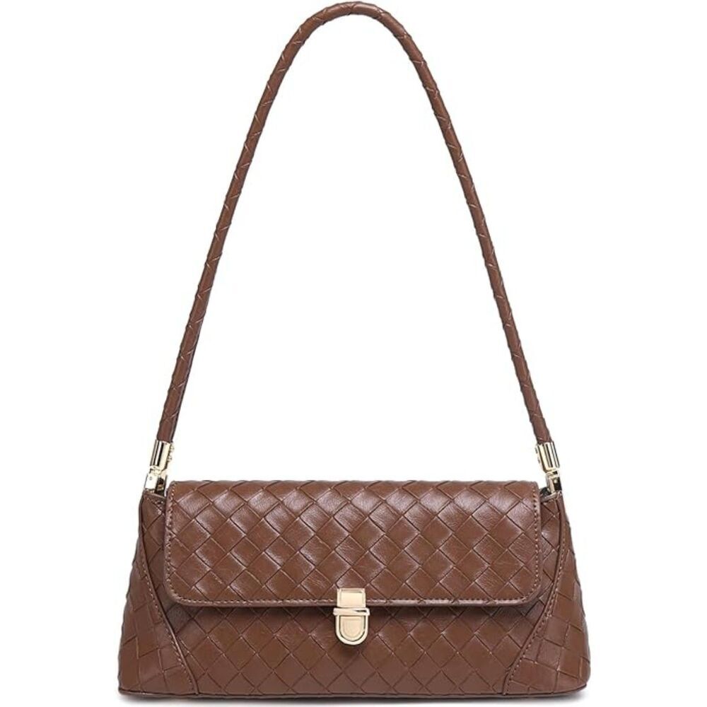 Women Coffee Imported Vintage Retro Classic Cute Hobo Tote Mini Clutch Bags